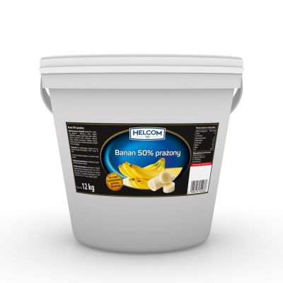 Bananų skrudintų 50% termostabilus įdaras, HELCOM, 3 kg